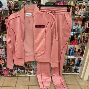 Juicy Couture Pink Velour Tracksuit